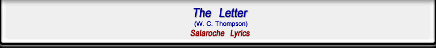 TheLetter